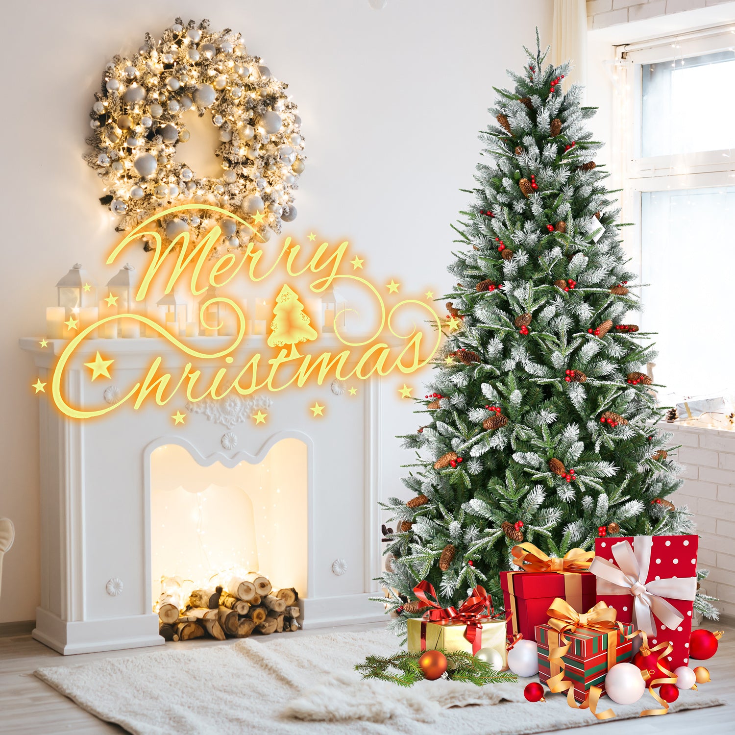 PVC Christmas Tree, Christmas Decorations