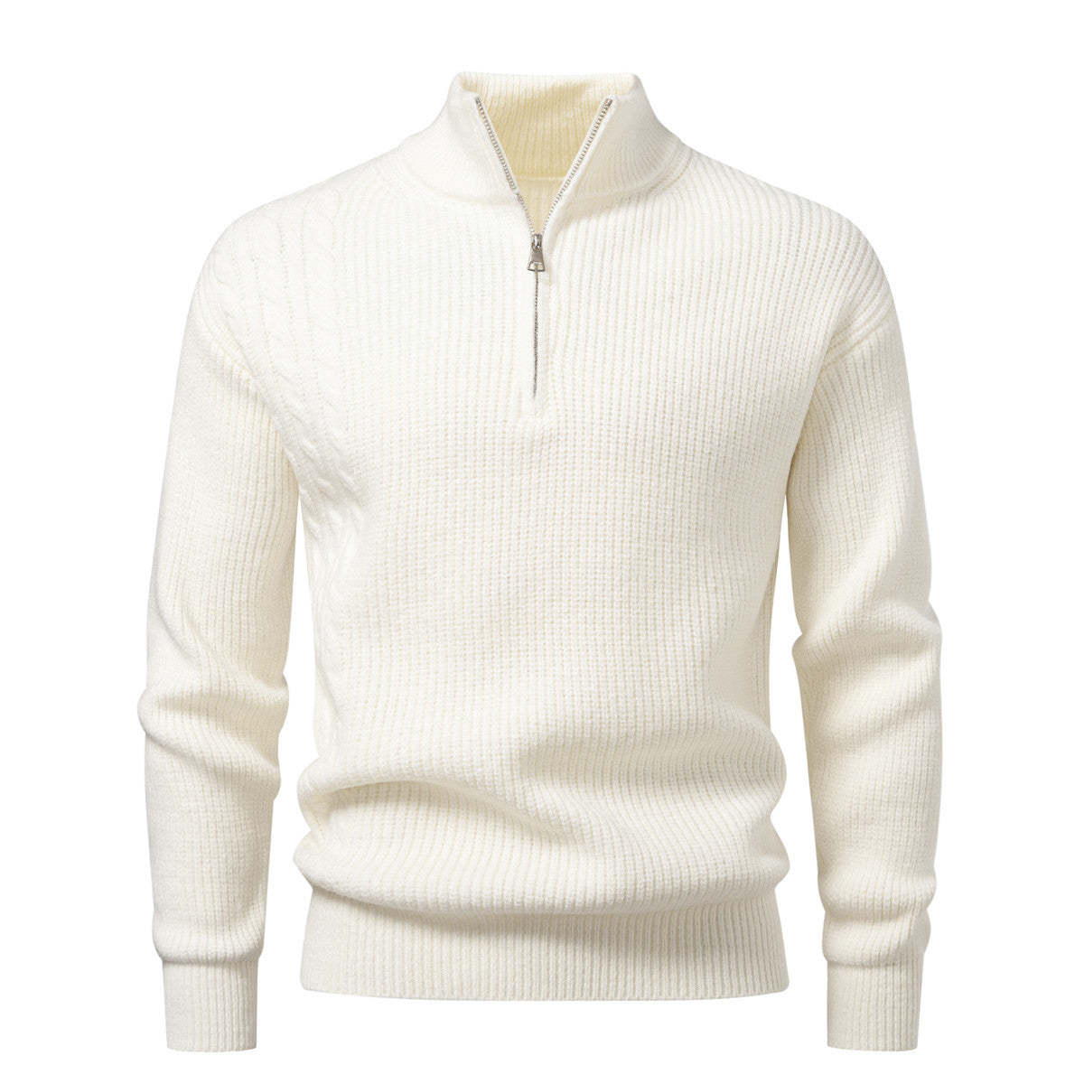 Autumn And Winter Men's Half-zip Pullover Sweater