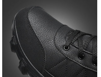 Plus-size Snow Boots For Men Fleece-lined Thickene Winter Warm