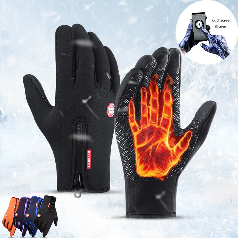 Winter Touch Screen Motorcycle Riding Gloves