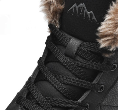 Plus-size Snow Boots For Men Fleece-lined Thickene Winter Warm