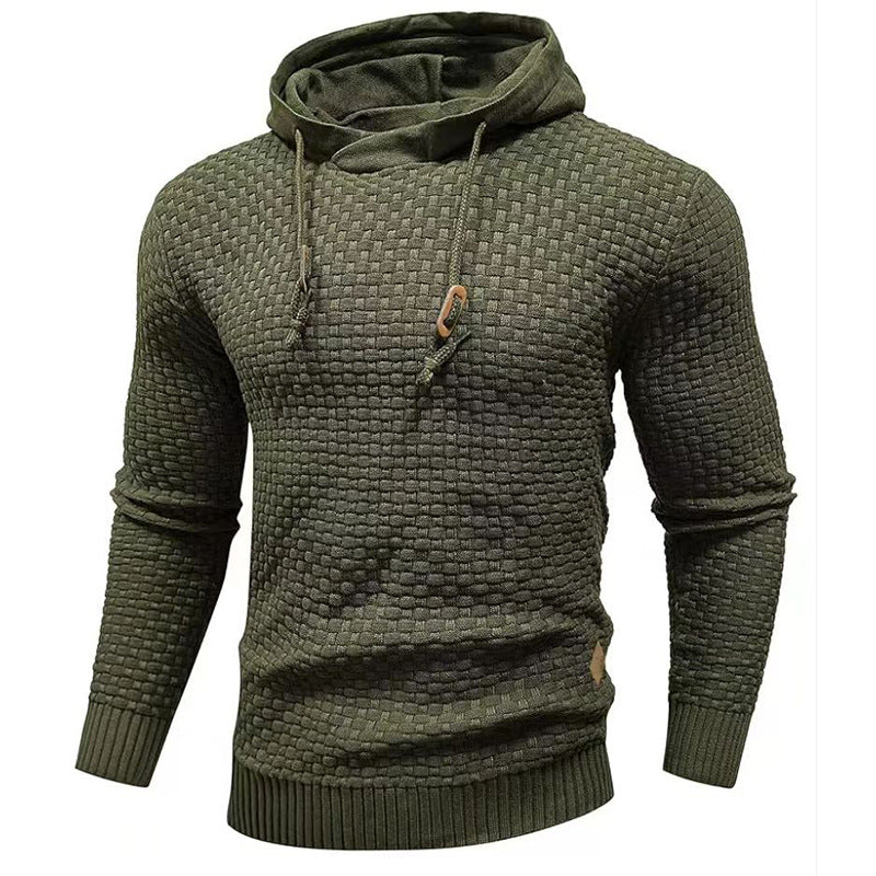 Fashion Sporty Casual New Men's Hooded Sweater Pullover