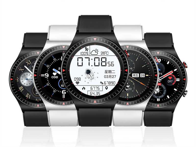 All-in-One Bluetooth Smartwatch with TPU Silicone Band