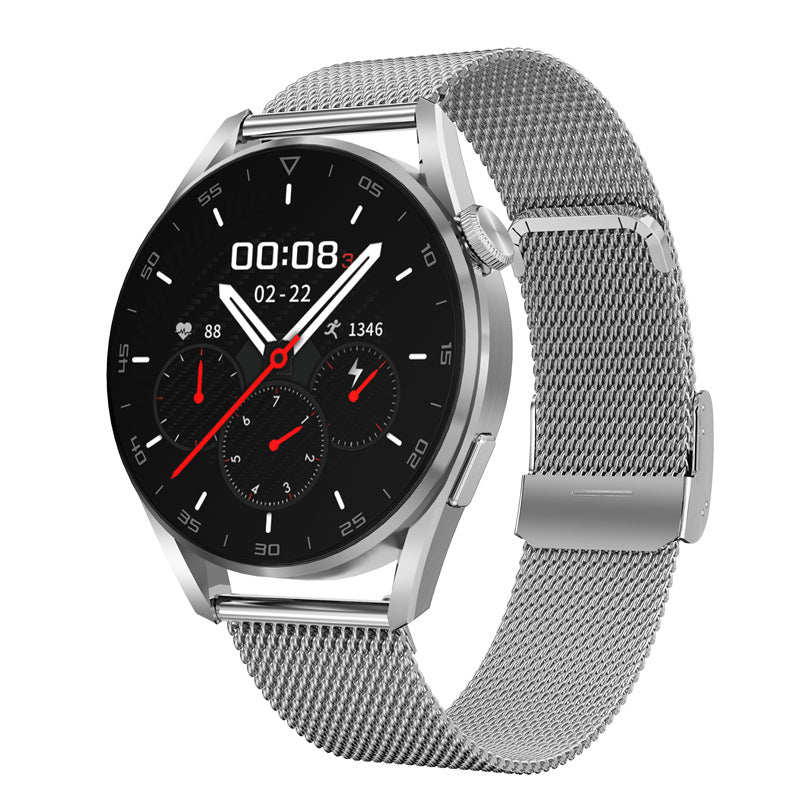 Stylish Smartwatch with 1.32" Screen & Wireless Charge
