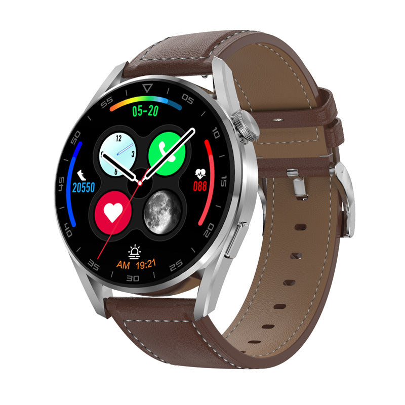 Stylish Smartwatch with 1.32" Screen & Wireless Charge